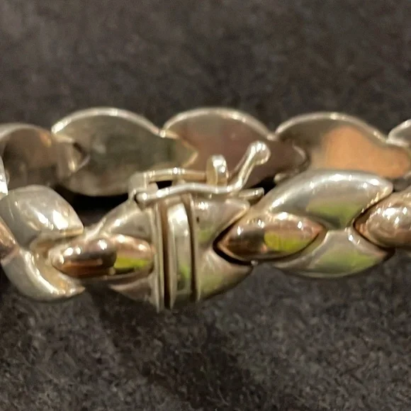 VTG Milor Italy 925 Bracelet,Two tone - Picture 4 of 7